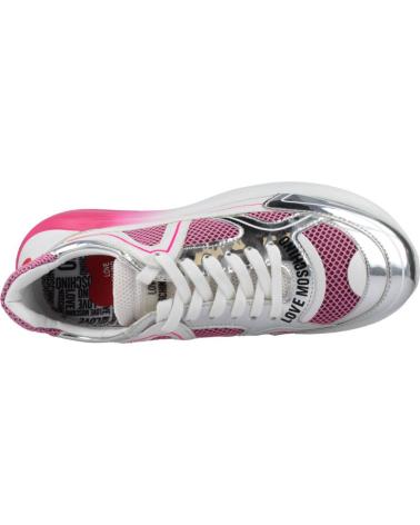 Zapatillas deporte de Mujer LOVE MOSCHINO SNEAKERD RUNNING60 ROSA