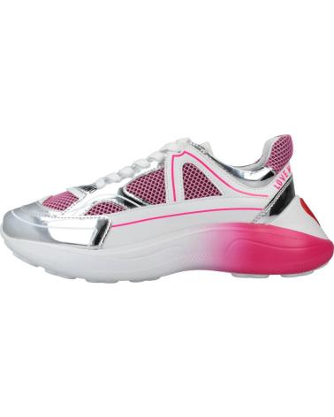 Zapatillas deporte de Mujer LOVE MOSCHINO SNEAKERD RUNNING60 ROSA