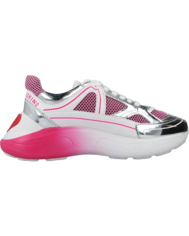 Zapatillas deporte de Mujer LOVE MOSCHINO SNEAKERD RUNNING60 ROSA