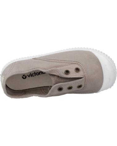 Zapatillas deporte pour Garçon VICTORIA ZAPATILLAS NINO MODELO 06627 COLOR BEIS BEIGE BEIGE