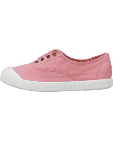 girl and boy Zapatillas deporte VICTORIA ZAPATILLAS PARA NINOS 106627 LONA ELASTICA NUDE