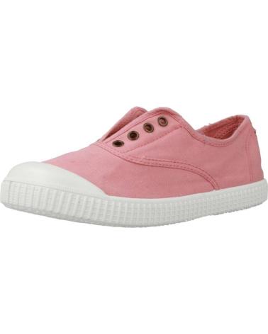 girl and boy Zapatillas deporte VICTORIA ZAPATILLAS PARA NINOS 106627 LONA ELASTICA NUDE