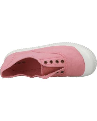 girl and boy Zapatillas deporte VICTORIA ZAPATILLAS PARA NINOS 106627 LONA ELASTICA NUDE