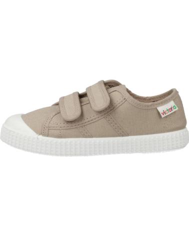 Sapatilhas de Menino VICTORIA ZAPATILLAS NINO MODELO 136606 COLOR MARRON BEIGE BEIGE