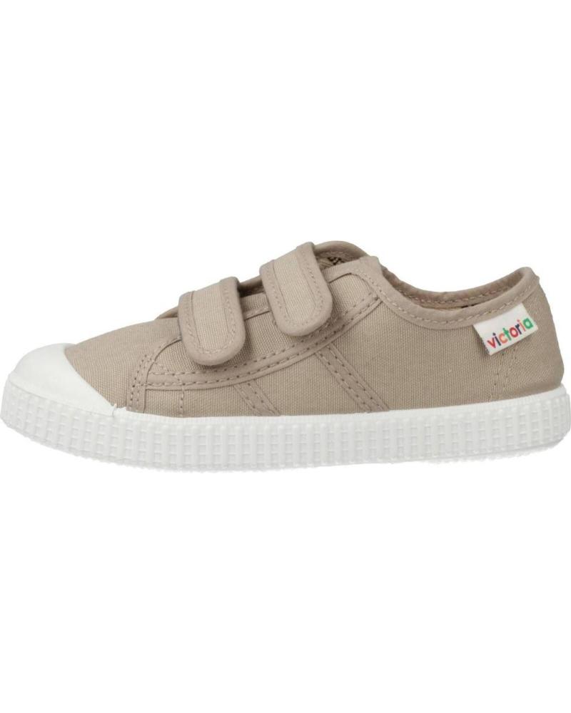 Sapatilhas de Menino VICTORIA ZAPATILLAS NINO MODELO 136606 COLOR MARRON BEIGE BEIGE
