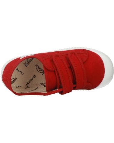 Sneaker für Mädchen und Junge VICTORIA 136606 ROJO