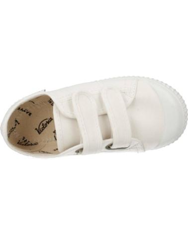 Sapatilhas de Menina e Menino VICTORIA ZAPATILLA 136606 BLANCO