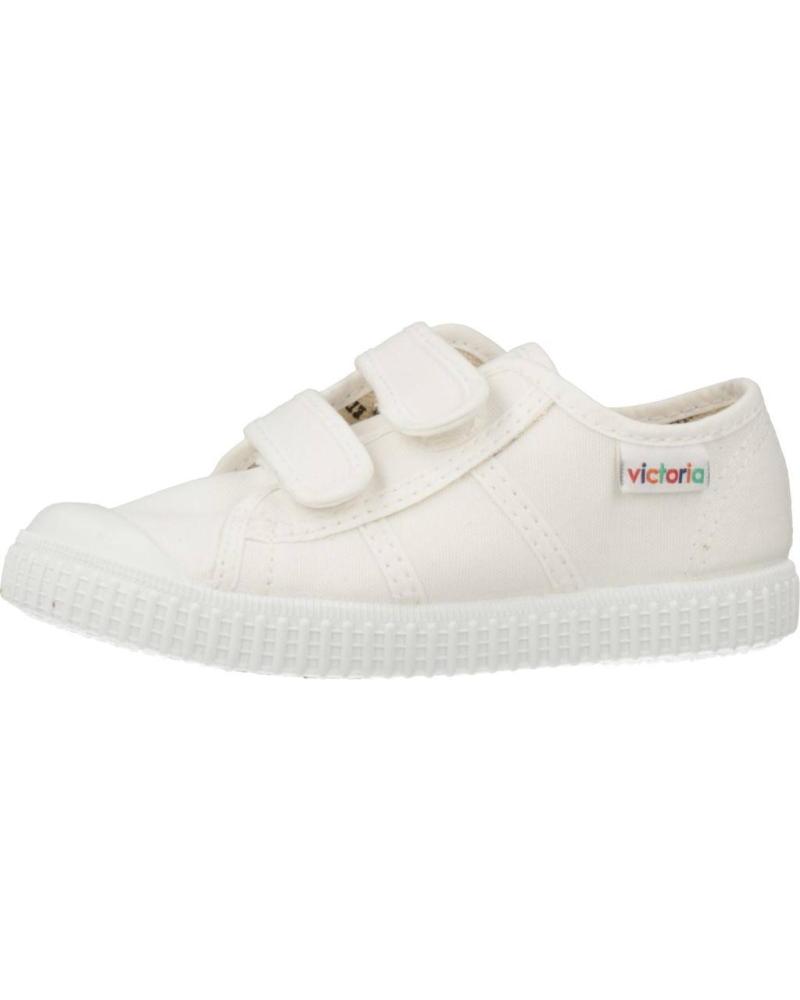 Sapatilhas de Menina e Menino VICTORIA ZAPATILLA 136606 BLANCO