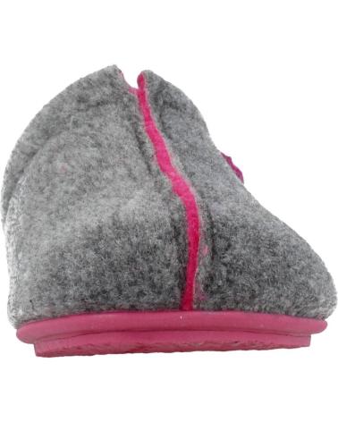 VUL-LADI PANTOFOLE MODELLO 4616 GRIGIO LAMPONE GRIS