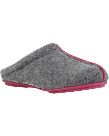 VUL-LADI PANTOFOLE MODELLO 4616 GRIGIO LAMPONE GRIS