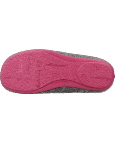 VUL-LADI PANTOFOLE MODELLO 4616 GRIGIO LAMPONE GRIS
