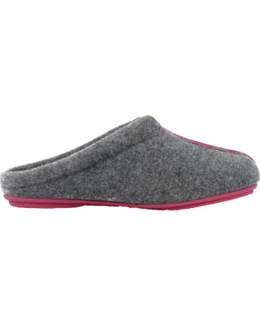 VUL-LADI PANTOFOLE MODELLO 4616 GRIGIO LAMPONE GRIS
