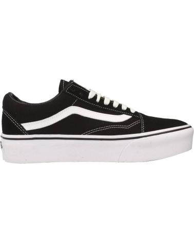 Zapatillas deporte de Mujer VANS OFF THE WALL VN0A3B3UY281 OLD SKOOL PLATFORM BLACK-WHITE