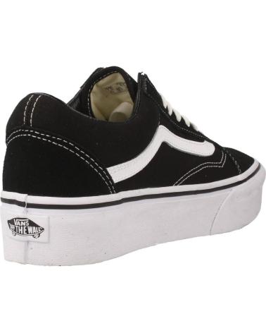 Zapatillas deporte de Mujer VANS OFF THE WALL VN0A3B3UY281 OLD SKOOL PLATFORM BLACK-WHITE