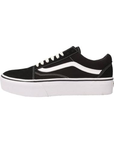 Zapatillas deporte de Mujer VANS OFF THE WALL VN0A3B3UY281 OLD SKOOL PLATFORM BLACK-WHITE