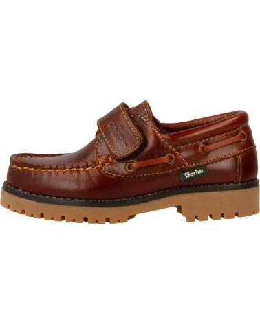 Zapatos de Hombre y Niño GORILA NAUTICO VELCRO MARRON