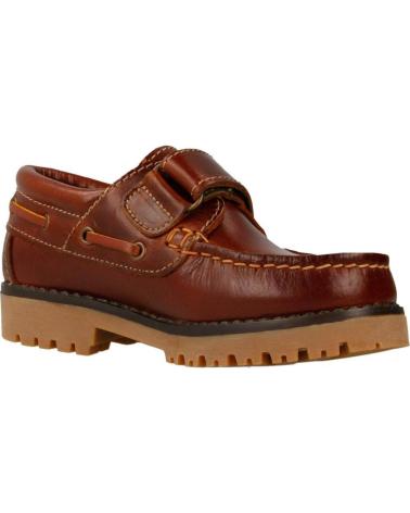 Zapatos de Hombre y Niño GORILA NAUTICO VELCRO MARRON