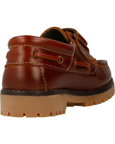 Zapatos de Hombre y Niño GORILA NAUTICO VELCRO MARRON