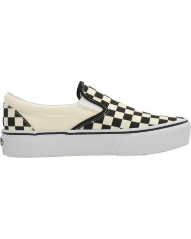 Deportivas de Mujer y Niño VANS OFF THE WALL VN00018EBWW1 CLASSIC SLIP-ON PLATFORM BEIS