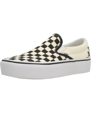 Deportivas de Mujer y Niño VANS OFF THE WALL VN00018EBWW1 CLASSIC SLIP-ON PLATFORM BEIS