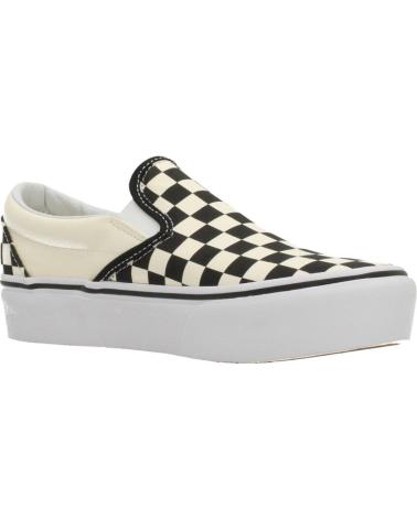 Deportivas de Mujer y Niño VANS OFF THE WALL VN00018EBWW1 CLASSIC SLIP-ON PLATFORM BEIS