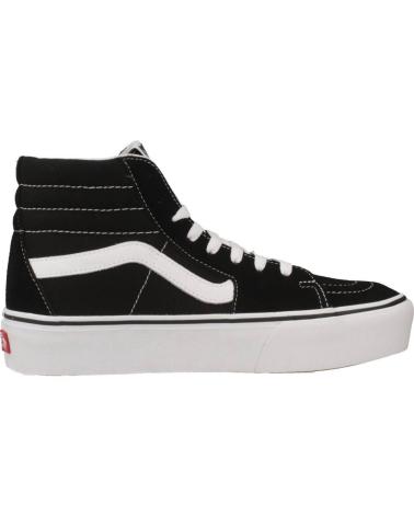 Deportivas de Mujer VANS OFF THE WALL VN0A3TKN6BT1 SK8-HI PLATFORM 20 BLACK-TRUE WHIT