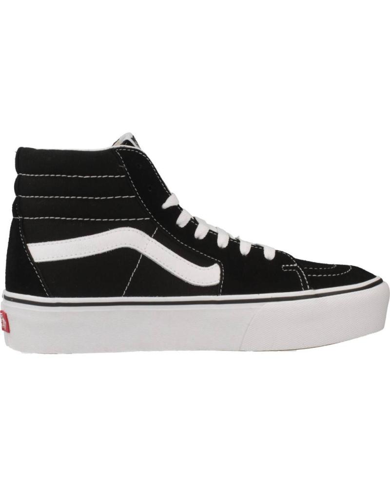 Deportivas de Mujer VANS OFF THE WALL VN0A3TKN6BT1 SK8-HI PLATFORM 20 BLACK-TRUE WHIT
