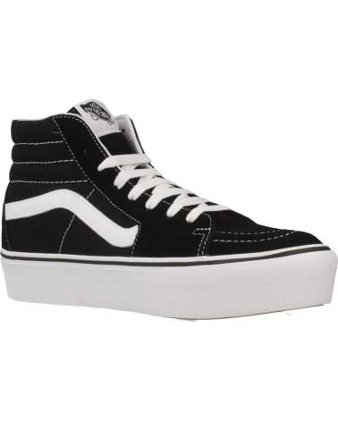 Deportivas de Mujer VANS OFF THE WALL VN0A3TKN6BT1 SK8-HI PLATFORM 20 BLACK-TRUE WHIT