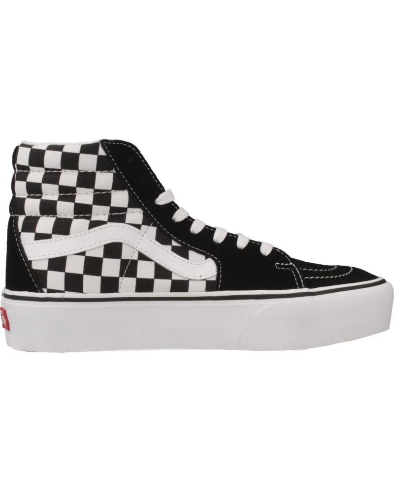 Sportif pour Femme et Fille et Garçon VANS OFF THE WALL UA SK8-HI PLATFORM 2 NEGRO