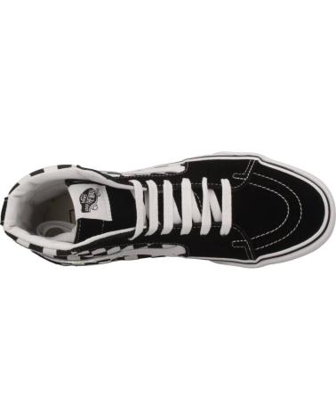 Sportif pour Femme et Fille et Garçon VANS OFF THE WALL UA SK8-HI PLATFORM 2 NEGRO