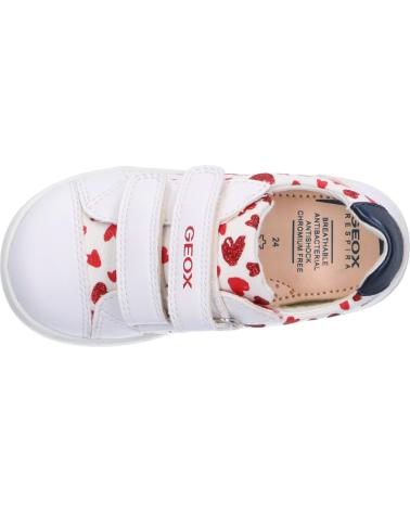 Sportif pour Fille GEOX B921WE 0AW54 B DJROCK C0050 WHITE