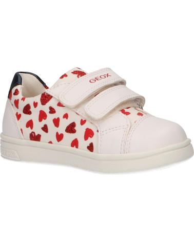 Sportif pour Fille GEOX B921WE 0AW54 B DJROCK C0050 WHITE