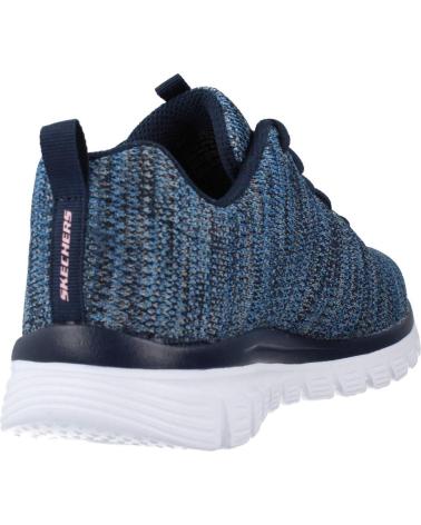 Sportivo per Donna e Bambina SKECHERS GRACEFUL TWISTED FORTUNE AZUL