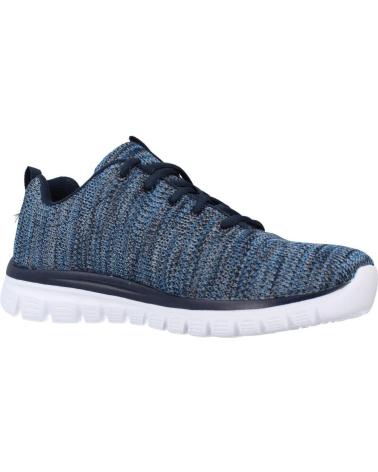 Sportivo per Donna e Bambina SKECHERS GRACEFUL TWISTED FORTUNE AZUL