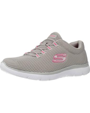 SKECHERS DEPORTIVO MUJER 12985 GRIS