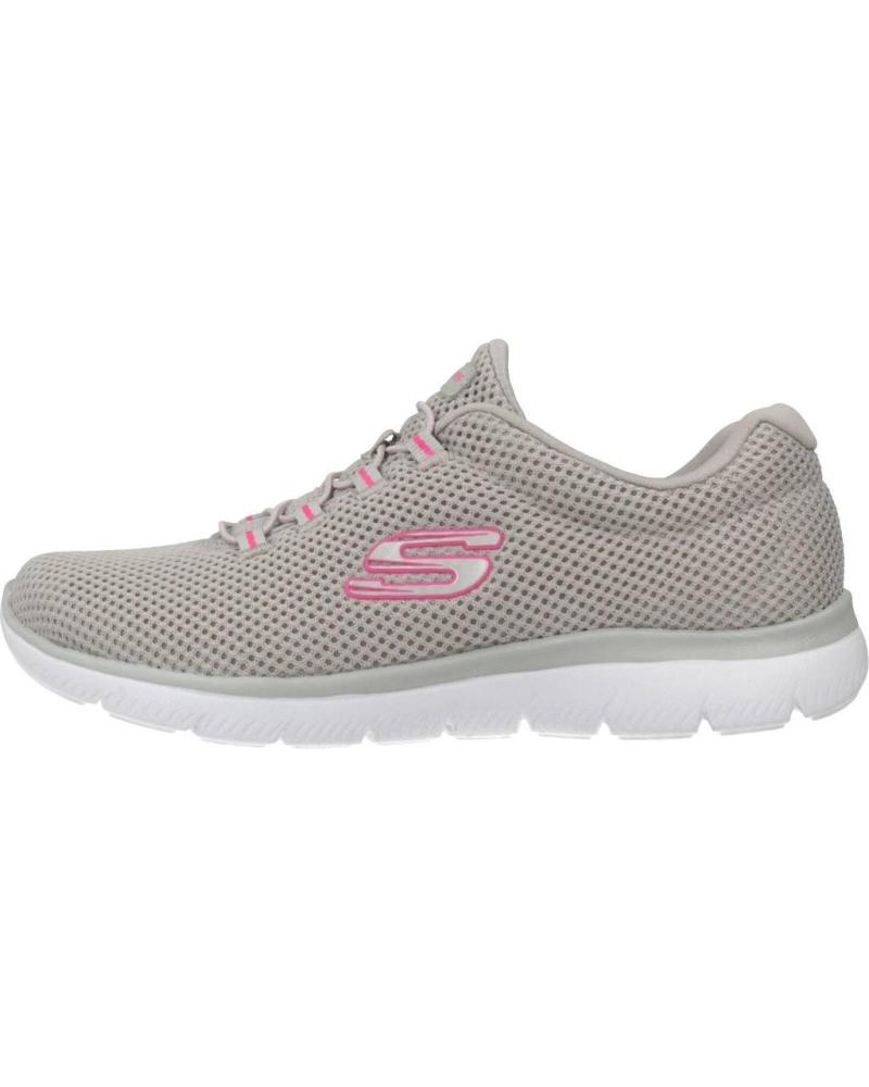 SKECHERS DEPORTIVO MUJER 12985 GRIS
