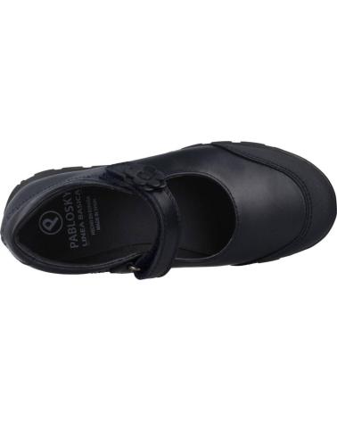 Schuhe für Mädchen PABLOSKY COLEGIALES NINA MODELO 334020 COLOR AZUL MARINO MARINO
