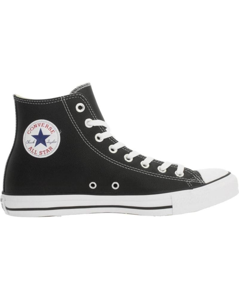Deportivas de Mujer converse CHUCK TAYLOR ALL STAR PIEL NEGRAS NEGRO