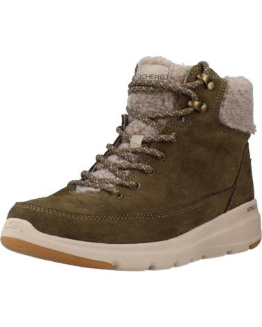 Botines de Mujer SKECHERS GLACIAL ULTRA WOODLANDS VERDE
