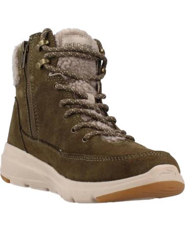Botines de Mujer SKECHERS GLACIAL ULTRA WOODLANDS VERDE