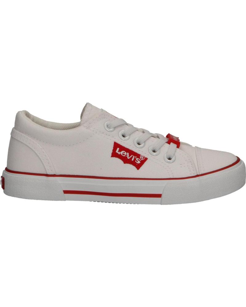 girl and boy Trainers LEVIS VBER0002T BERMUDA 0061 WHITE