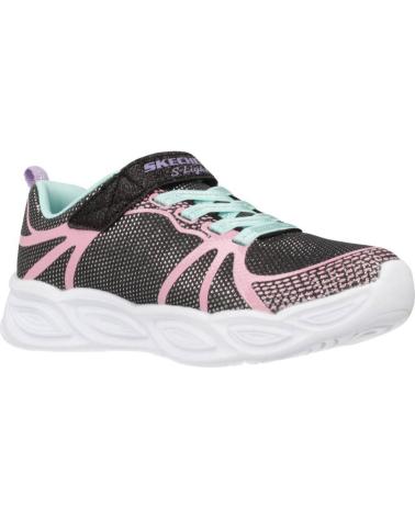 Sportivo per Bambina SKECHERS SHIMMER BEAMS-SPORTY GLOW NEGRO