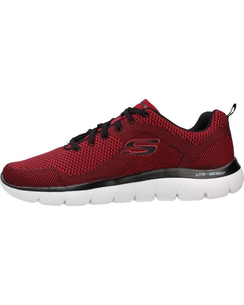 SKECHERS ZAPATILLAS EN PARA HOMBRE ROJO