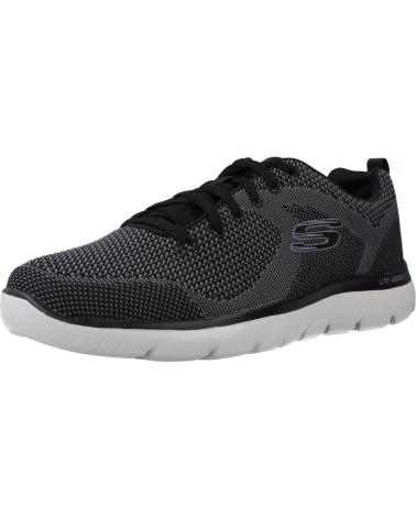 Man and boy Trainers SKECHERS SUMMITS-BRISBANE NEGRO