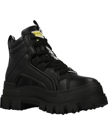 Botas de Mujer BUFFALO ASPHA NC MID VEGAN NEGRO