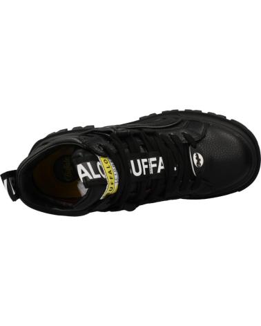 Botas de Mujer BUFFALO ASPHA NC MID VEGAN NEGRO