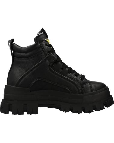 Botas de Mujer BUFFALO ASPHA NC MID VEGAN NEGRO