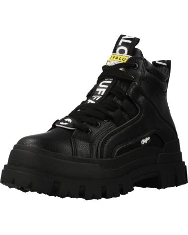 Botas de Mujer BUFFALO ASPHA NC MID VEGAN NEGRO