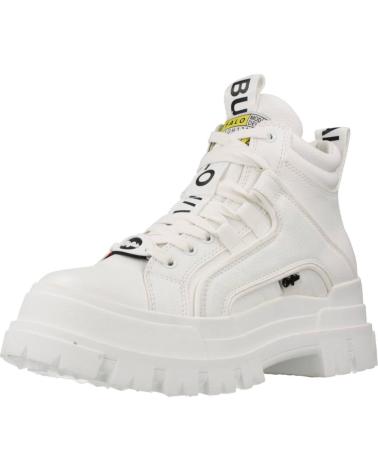 Botines de Mujer BUFFALO ASPHA NC MID VEGAN BLANCO