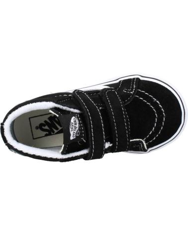 Deportivas de Niña y Niño VANS OFF THE WALL VN00018W6BT1 SK8-MID REISSUE V BLACK-TRUE WHIT